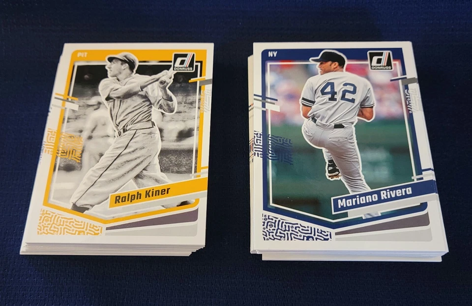Tarjetas base de béisbol Panini Donruss 2023 - Completa tu conjunto - Tú eliges Foto 1 de 1