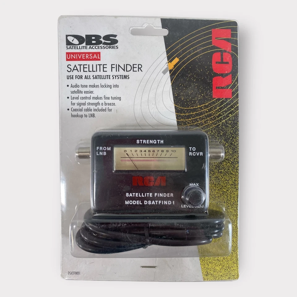 RCA DSATFIND1 Universal Analog Satellite Finder