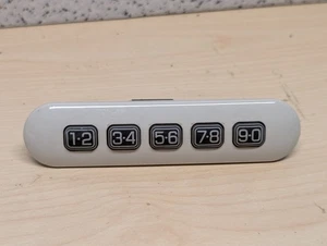 08-12 Ford Fusion Milan Front Left Driver Door Keyless KeyPad White - Picture 1 of 9