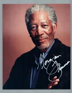Morgan Freeman signed 8x10 Photo autographed Picture with COA - Picture 1 of 1
