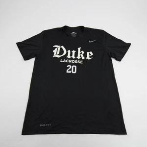 Duke Blue Devils Nike Short Sleeve Shirt Men's Black New - Picture 1 of 6