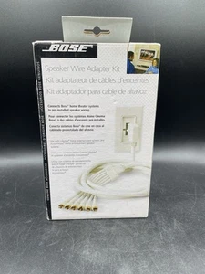 Genuine BOSE SPEAKER WIRE ADAPTER KIT FOR LIFESTYLE AND ACOUSTIMASS SYSTEM - Picture 1 of 3