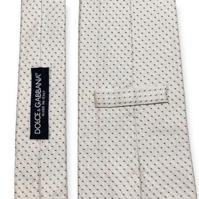 Dolce & Gabbana D&G Silk Tie Jacquard Excellent Condition Used - Image 1 of 4