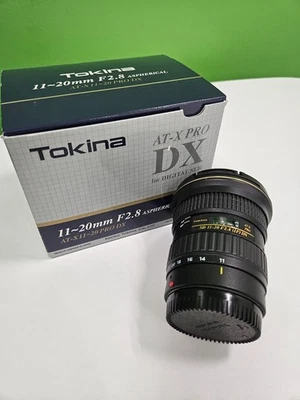 Lente Tokina AT-X 11-20 mm f/2,8 PRO DX para Canon EF - Excelente estado, uso ligero Foto 1 de 4