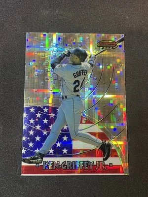 Ken Griffey Jr. 原子折射器 1997 年鲍曼最佳国际水手 BB12 — 第 1/4 张图片