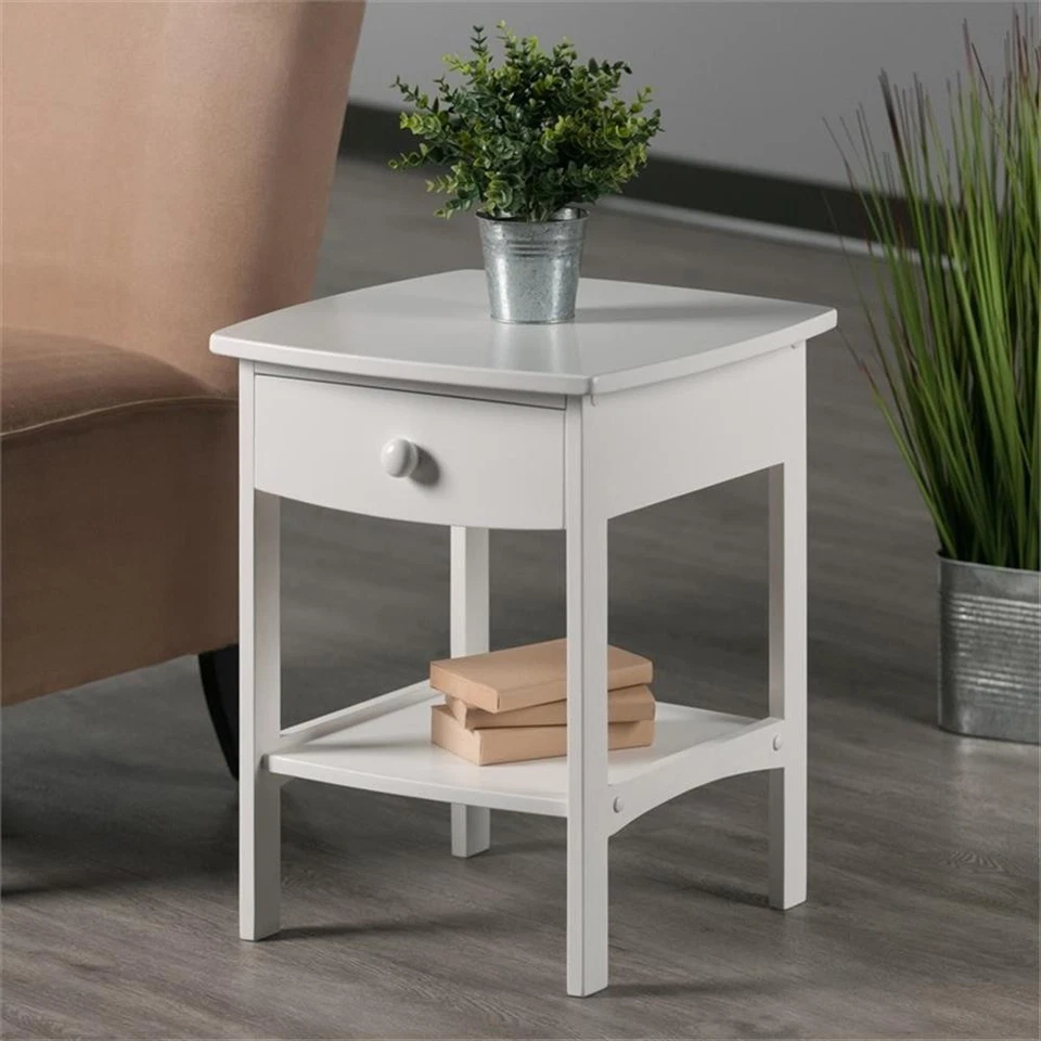 Winsome 10218 - Wood Claire Accent Table White
