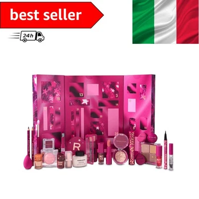 Revolution Makeup Advent Calendar 2025, 24 prodotti essenziali, cofanetto reg... - Immagine 1 di 4