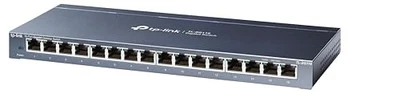 TP-Link 16 Port Hub 10/100/1000Mbps Desktop Gigabit Metal Housing No Settings Re - Image 1 of 4