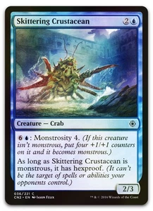 Skittering Crustacean #36 (Foil) (NM) Conspiracy Take the Crown CN2 Magic MTG - Picture 1 of 2