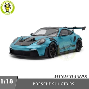 1/18 Minichamps Porsche 911 GT3 RS 2025 Ipanema Blue Metallic Diecast Model Car - Picture 1 of 14