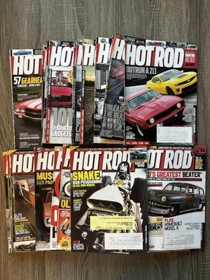 Lot Of 23 Hot Rod Magazine Lot From 2010 To 2014 - Image 1 of 4