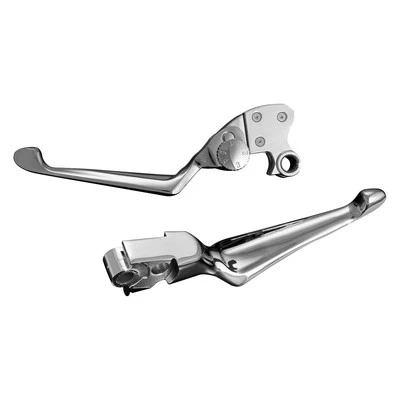 For Harley-Davidson Dyna 96-17 Boss Blade Levers Chrome Boss Blade Levers w - Image 1 of 3