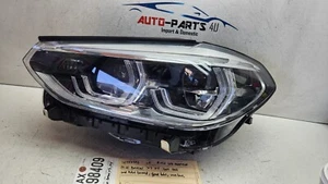 led burned 2018 2019 2020 2021 BMW X3 X4 LEFT LED ADAPTIVE HEADLIGHT OEM AX98409 - Picture 1 of 22
