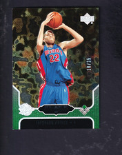 2004-05 Black Diamond Green #24 Tayshaun Prince 18/25
