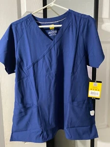 Wonder Wink Four Stretch 4 Women's V-Neck Scrub Tops, Multiple Sizes and Colors - Picture 1 of 2