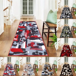 Non Slip Hall Runner Rug Long Hallway Runner Kitchen Carpet Door Mats Floor Mats - Picture 1 of 22