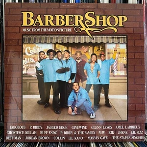 BARBERSHOP SOUNDTRACK (VINYL 2LP) 2002!! RARE!!! ICE CUBE + GHOSTFACE + DIDDY - Picture 1 of 2