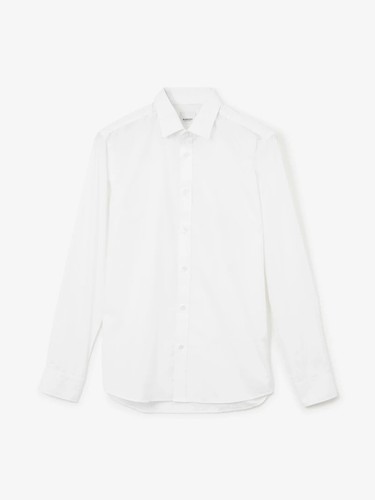 Camicia Burberry bianca Cotten