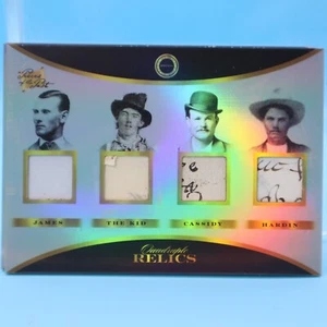 JESSE JAMES BILLY THE KID+ 2024 PIECES OF THE PAST 1800's- HAND WRITTEN RELICS a - Picture 1 of 2