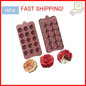 2 Pack Chocolate Silicone Molds Candy Mold - Picture 1 of 1