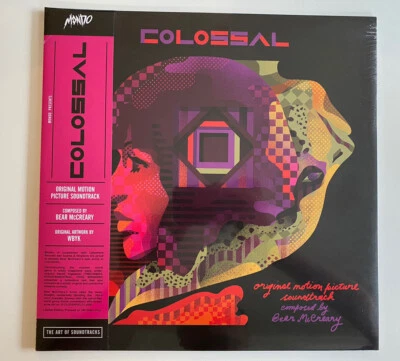 Colossal - Bear McCreary (180g Vinyl LP Score) Split Pink and Green Variant - Image 1 of 2
