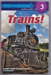Step into Reading Ser.: Trains! by Susan E. Goodman (2012, Trade Paperback) - Imagen 1 de 2