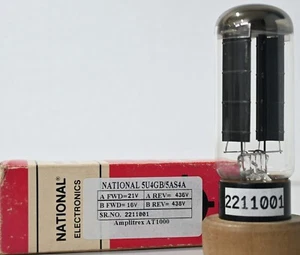 5U4GB NATIONAL made in Japan Tested Amplitrex AT1000 1Pc - Picture 1 of 16
