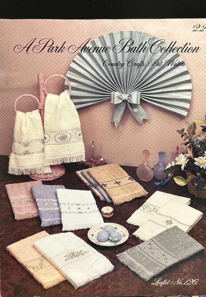 A park avenue bath collection counter crafts, Pat waters #126 - Image 1 of 1