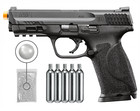 Umarex S&W M&P9 M2.0 Blowback BB Airsoft Pistol with CO2 and 6mm BBs Bundle