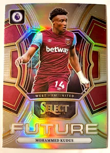 2023-24 Panini Select Premier League Mohammed Kudus Refractor #24 West Ham - Picture 1 of 2