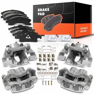 Pastilla de freno de cerámica + pinza para Jeep WJ Grand Cherokee 1999-2002 delantera y trasera Foto 1 de 4