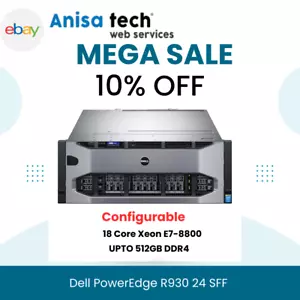 Dell PowerEdge R930 Xeon E7-8800 18-Core BIS ZU 512GB DDR4 H730p selber bauen - Bild 1 von 4