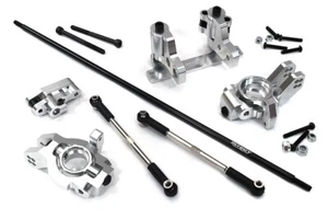 Silver Rear Wheel Steering Conversion Kit for Arrma 1/7 Limitless All-Road - Picture 1 of 1