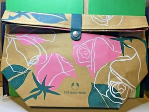 The Body Shop-Gift Bag-British Rose-Bag Only-Empty-Make-Up Storage - Picture 1 of 9