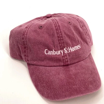 Canbury Homes Gorra Papá Algodón Rojo Calidad Adams Foto 1 de 4