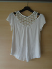  Janina  T Shirt  Gr 38  Hakelspitze  Cut Outs  Top Zustand 
