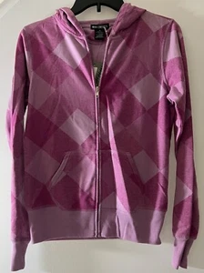 Miss Chievous Hoodie Junior Sz M Cherry Zip Front Cotten Blend Kangaroo Pockets - Picture 1 of 8