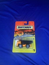  Matchbox Get In the Fast Lane! #9 Earth Mover vintage 1996 Orange (86)
