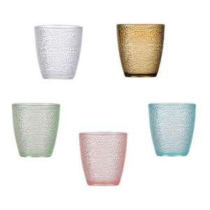 5Pcs Kaffee Becher Kunststoff Wasser Gläser Acryl Gläser Drink Acryl Tassen - Bild 1 von 12