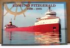 Edmund Fitzgerald 1958-1975 - Great Lakes Ship - Modern Postcard
