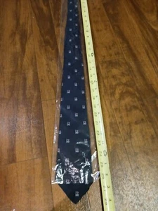 Vintage new old stock Men's Tie I love Dad navy blue Father's Day gif - Picture 1 of 4