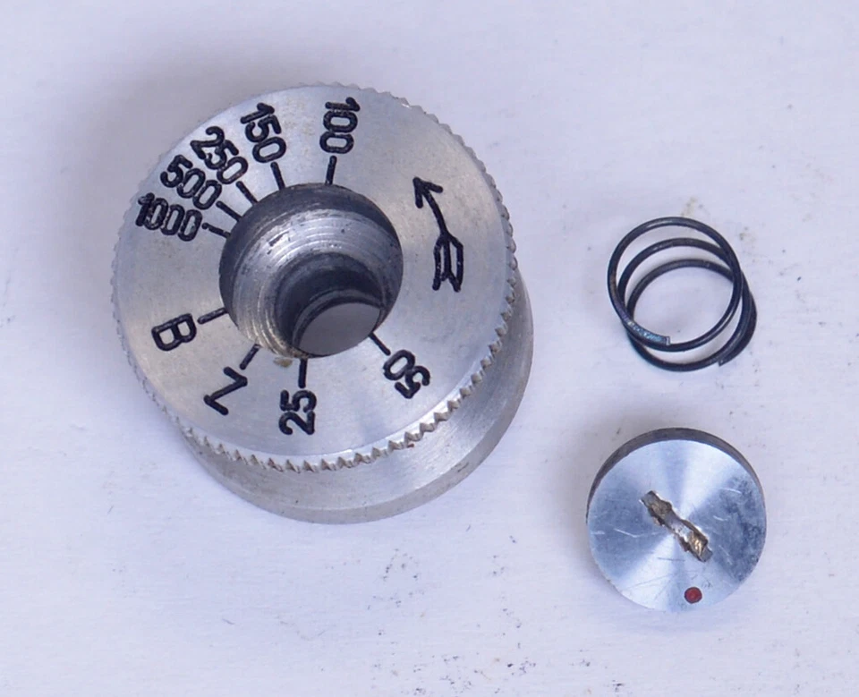 Perilla de marcación rápida de obturador Ihagee Dresden EXAKTA II de colección SLR piezas de cámara fotográfica Foto 1 de 1