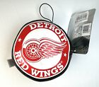 Detroit Red Wings NHL Plush Stuffed Vinyl Hockey Puck Car Hanger Licensed READ