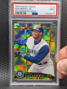1999 Pacific Prism Ken Griffey Jr HOLO GOLD PSA 9 *MINT* None Higher Mirror - Picture 1 of 3
