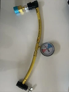 Auto AC Klimaanlage Kältemittel Nachfüllen Ladeschlauch Messgerät Kit R134A R1234YF - Bild 1 von 2