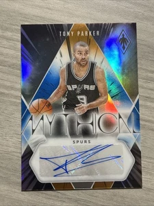 2023–24 Panini Phoenix Mythical Tony Parker Auto San Antonio Spurs - Picture 1 of 6