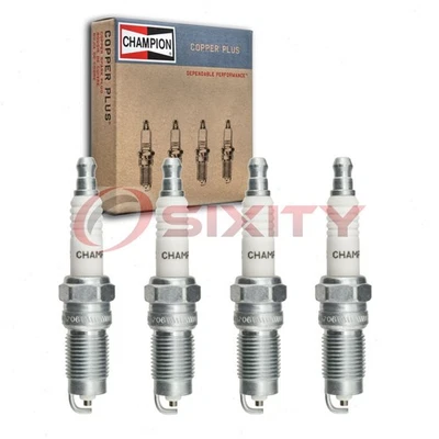 4 bujías Champion Copper Plus para Ford Focus 2000-2004 2,0 L L4 uh Foto 1 de 4