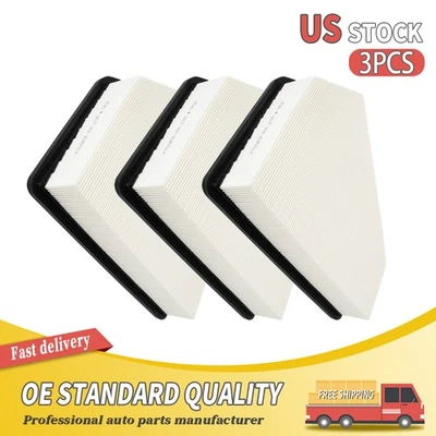 3X Engine Air Filter For Cadillac CTS 2008 2009 2010 2011 2012 2013 2014 - Image 1 of 4