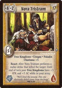 Nora Tristram - FOIL - Free Kingdoms - Warlord Saga of the Storm - Picture 1 of 6
