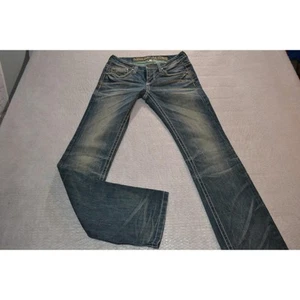 Pantalones de mezclilla Shane Jeans Co 41170 azul envejecido algodón talla 26 X 31 para mujer - Imagen 1 de 11